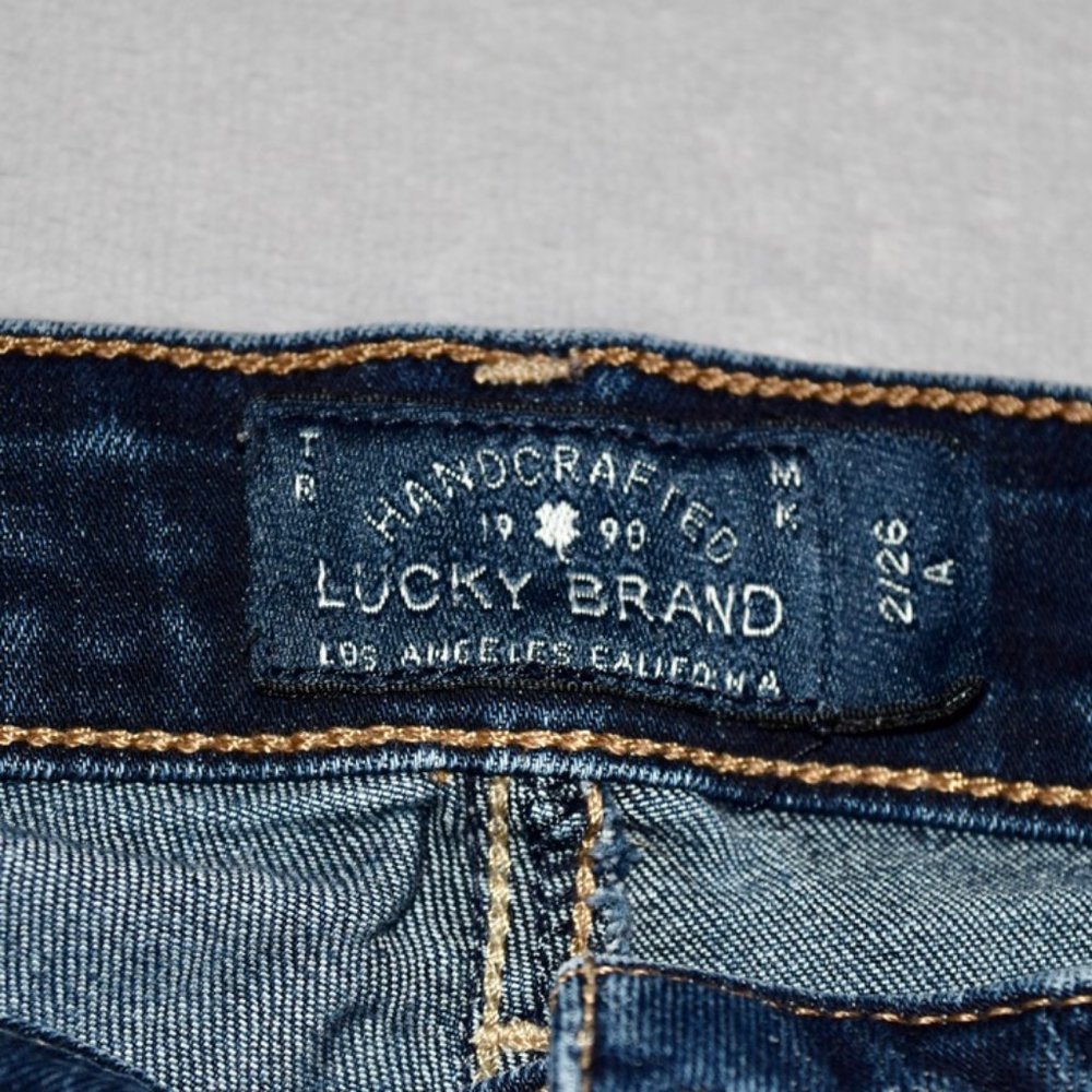 Lucky Brand Hayden Skinny Orta Premium Denim 2/26 A - Picture 2 of 7